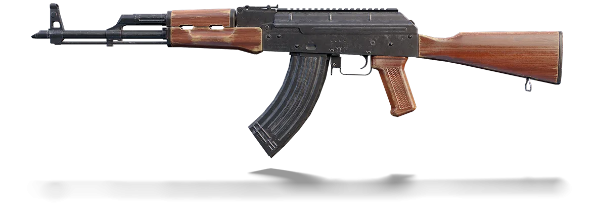 Senjata AKM PUBG Mobile 2026, assault rifle damage besar peluru 7.62mm